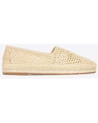 Chloé - Island Crochet Knit Espadrilles - Lyst