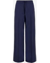 P.A.R.O.S.H. - Zlina Elasticated Straight-Leg Pants - Lyst