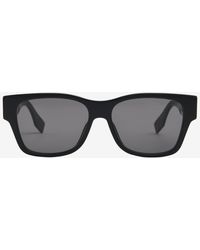 Fendi - O'Lock Crystal Logo Sunglasses - Lyst