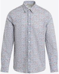 Paul Smith - Floral Print Long-Sleeved Shirt - Lyst