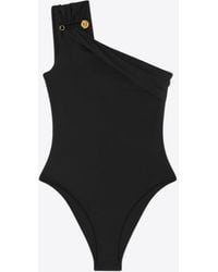 Versace - Safety Pin Swimsuit - Lyst