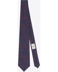 Etro - Paisley Silk Jacquard Tie - Lyst