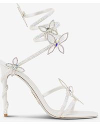 Rene Caovilla - Margot 105 Crystal-Embellished Sandals - Lyst