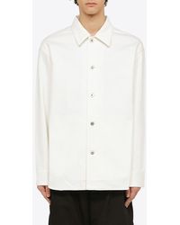 Jil Sander - Oversized Denim Shirt - Lyst