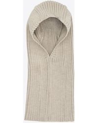 Needles - Embroidered Logo Wool Balaclava - Lyst