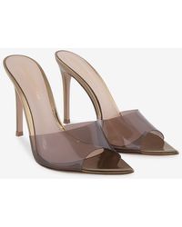 gianvito rossi suede mules