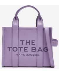 Marc Jacobs - Small Grained Leather Tote Bag - Lyst