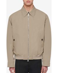 Ferragamo - Men Zip Up Blouson - Lyst