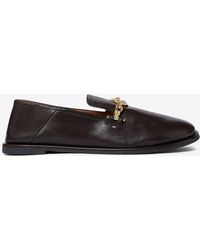 Stella McCartney - Ryder Chain Embellished Loafers - Lyst