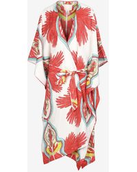 Maison La Plage - Hawai Printed Maxi Robe Dress - Lyst