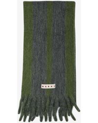 Marni - Mohair-Blend Ribbed Scarf - Lyst