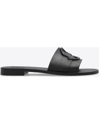 Moncler - Mon Logo Embossed Sandals - Lyst