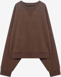 Entire studios - Oversized Crewneck Sweatshirt - Lyst
