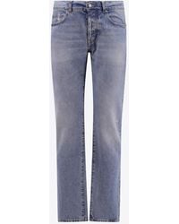 Saint Laurent - Basic Slim-Leg Jeans - Lyst