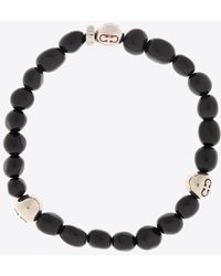 Ferragamo - Baroque Beads Gancini Bracelet - Lyst