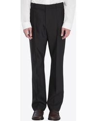 Loewe - Tailored Wool And Silk Pants - Lyst