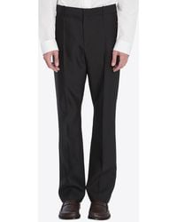 Loewe - Tailored Wool And Silk Pants - Lyst