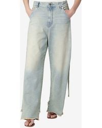 DARKPARK - Lisa Washed Denim Cargo Pants - Lyst
