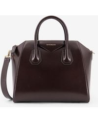 Givenchy - Small Antigona Box Leather Top Handle Bag - Lyst