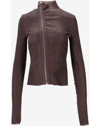 Rick Owens - Tower Gary Asymmetrical-Zip Jacket - Lyst