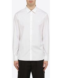 Burberry - Long-Sleeved Button-Up Shirt - Lyst