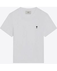 Ami Paris - Ami De Coeur Short-Sleeved T-Shirt - Lyst