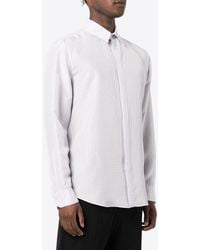 Fendi - Ff Jacquard Long-Sleeved Shirt - Lyst