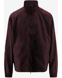 Y-3 - High-Neck Zipped Track Jacket - Lyst