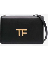 Tom Ford - Mini Tf Logo Plaque Bag - Lyst