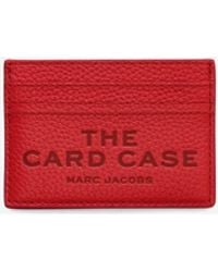 Marc Jacobs - Grained Leather Logo Cardholder - Lyst