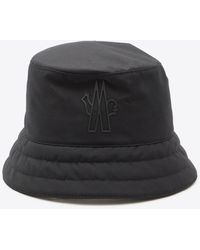 3 MONCLER GRENOBLE - Logo-Embossed Quilted Bucket Hat - Lyst