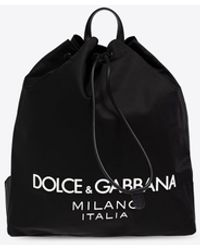 Dolce & Gabbana - Backpack With Logo - Lyst
