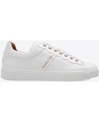 See By Chloé - Logo Low-Top Leather Sneakers - Lyst