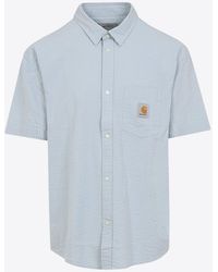 Carhartt - Toland Logo Buttoned Shirt - Lyst