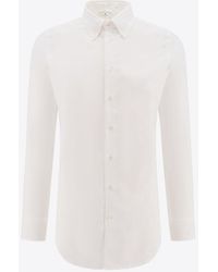 Etro - Pegaso Embroidered Long-Sleeved Shirt - Lyst