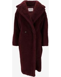 Max Mara - Tedgirl Double-Breasted Fur Coat - Lyst