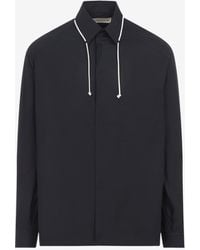 Mordecai - Cord Classic Long-Sleeved Shirt - Lyst