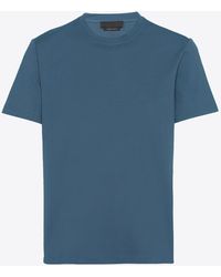Prada - Basic Crewneck T-Shirt - Lyst