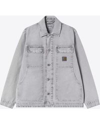 Carhartt - Og Arctic Faded Denim Jacket - Lyst
