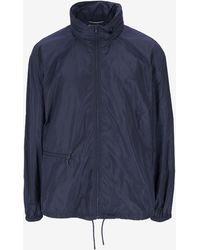 Saint Laurent - Lightweight Zip-Up Jacket - Lyst