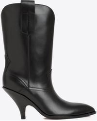 Bally - 95 Cowboy Leather Boots - Lyst