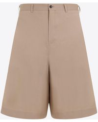Comme des Garçons - Wool Bermuda Shorts - Lyst