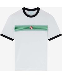 Casablancabrand - Gradient Stripe Ringer T-Shirt - Lyst
