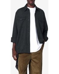 Destin - Wool Buttoned Shirt - Lyst