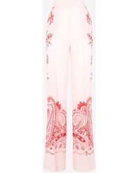 Etro - Printed Lucy Pants - Lyst