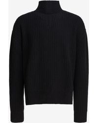 Rick Owens - Turtleneck Wool Sweater - Lyst