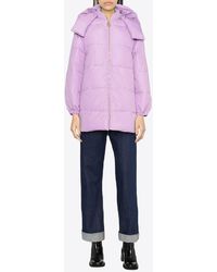 Patou - Puffer Jacket With Detachable Sleeves - Lyst