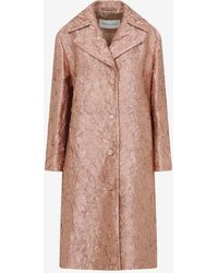 Dries Van Noten - Ricca Single-Breasted Coat - Lyst