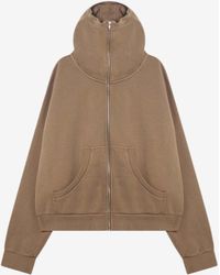 Entire studios - Zip-Up Hooded Sweatshirt - Lyst