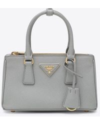 Prada - Mini Galleria Saffiano Leather Handbag - Lyst